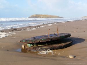 Flotsam cable drum