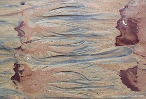 Natural sand patterns