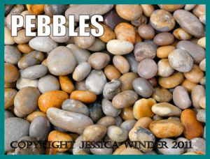 PEBBLES - a subject category for seashore photography and "Jessica's Nature Blog"