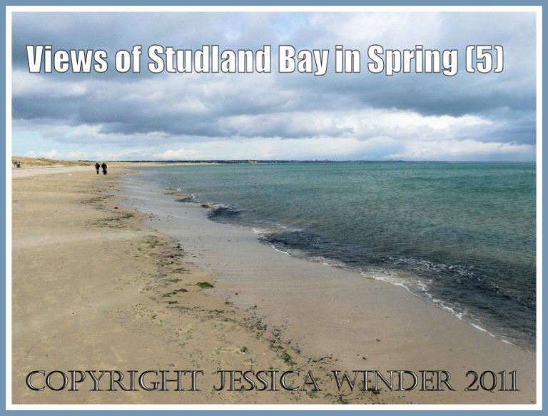 P1060814aBlog5 Dramatic seas and skies at Studland Bay, Dorset, UK in March - part of the Jurassic Coast (5) Sandy seashore picture: Dramatic seas and skies at Studland Bay, Dorset, UK in March - part of the Jurassic Coast (P1060814aBlog5).