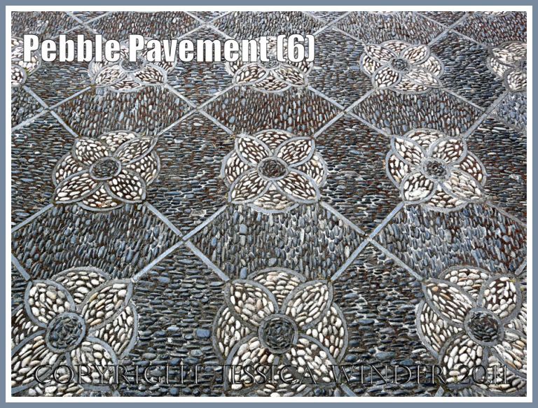 Pebble mosaic pavement at the wonderful Lan Su Chinese Garden in Portland, Oregon, U.S.A. (6)