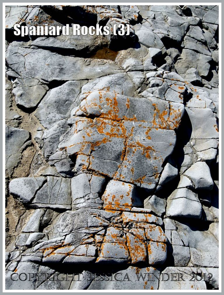 Abstract patterns in rock