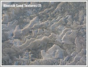 Rhossili Sand Textures (7) - Sand patterns and textures from Rhossili Beach, Gower, South Wales, December 2012.