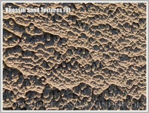 Rhossili Sand Textures (9) - Sand patterns and textures from Rhossili Beach, Gower, South Wales, December 2012.