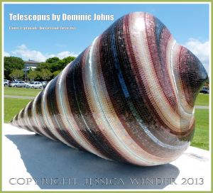 Telescopus by Dominic Johns - A sculpture on the esplanade at Cairns, Queensland, Australia.