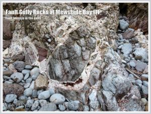 Fault Breccia with calcite matrix