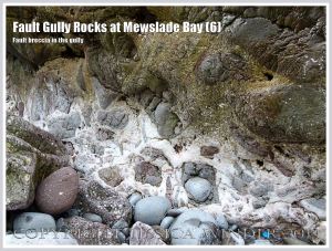 Fault Breccia with calcite matrix