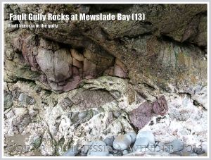 Fault Breccia with calcite matrix