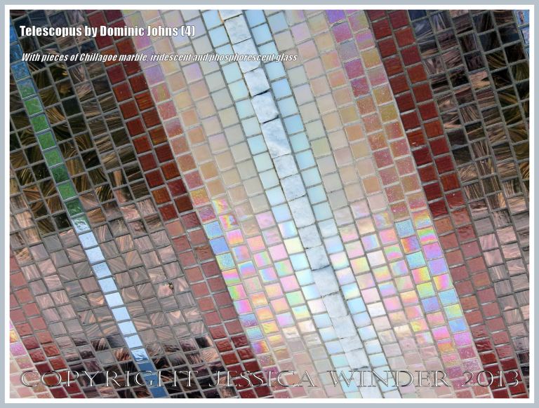 Detail of a giant sculpture of a mangrove mud whelk or mud creeper shell (Telescopium telescopium) by Dominic Johns