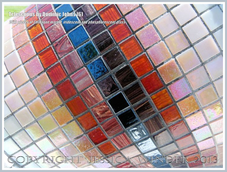 Detail of a giant sculpture of a mangrove mud whelk or mud creeper shell (Telescopium telescopium) by Dominic Johns