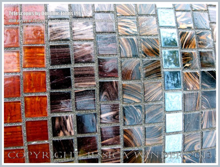 Detail of a giant sculpture of a mangrove mud whelk or mud creeper shell (Telescopium telescopium) by Dominic Johns