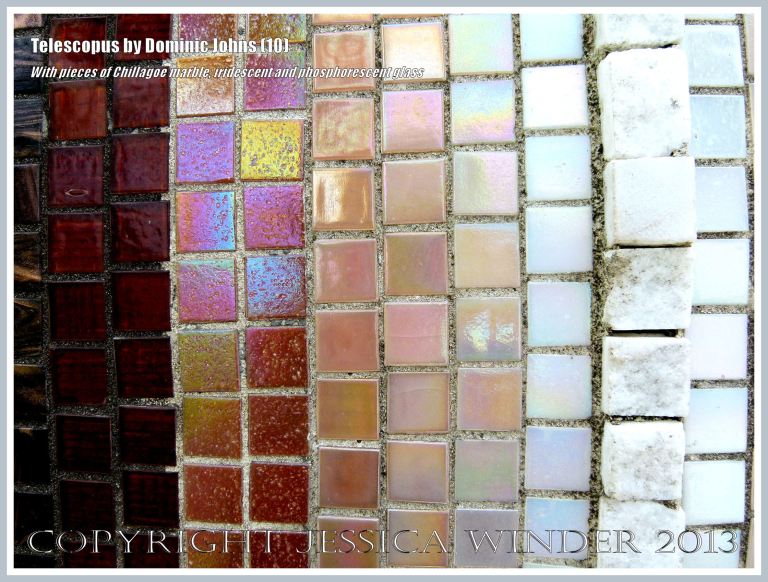 Detail of a giant sculpture of a mangrove mud whelk or mud creeper shell (Telescopium telescopium) by Dominic Johns