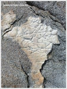 Glaciated granite landscape at Peggy's Cove, Nova Scotia, Canada