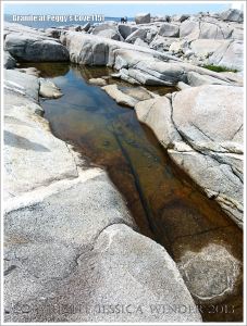 Glaciated granite landscape at Peggy's Cove, Nova Scotia, Canada