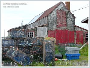 Old herring smoke house at Seal Cove, on the island of Grand Manan, New Brunswick, Canada.