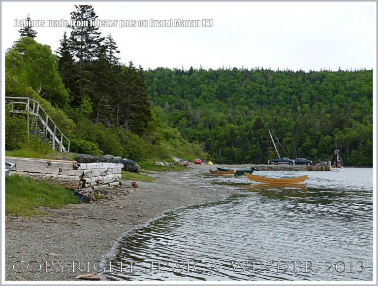 Shore line at Dark Harbour
