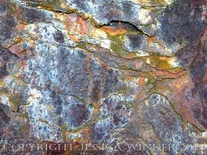 Abstract rust art