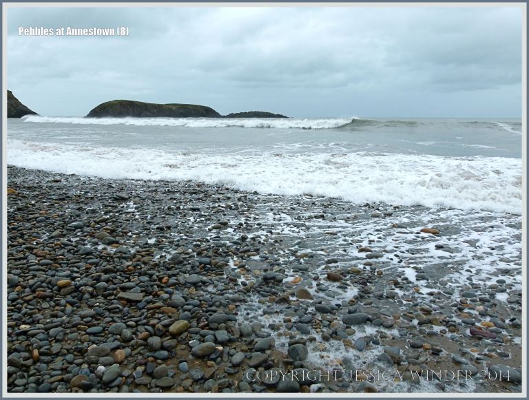 Pebbles on a Copper Coast beach