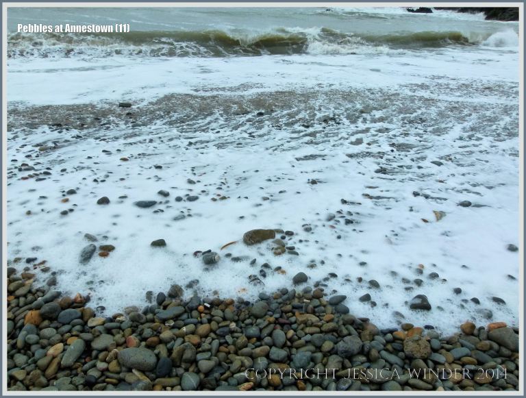 Pebbles on a Copper Coast beach