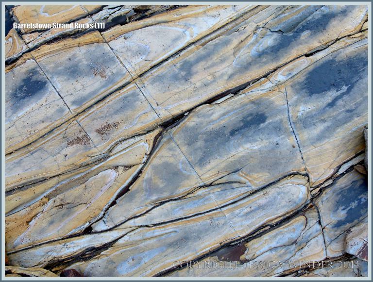 Natural patterns in rocks