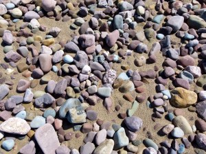 Pebbles on a Gower beach