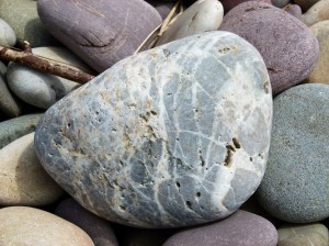 Pebbles on a Gower beach