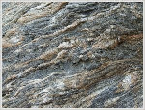 Close up of rock on Normanby Island