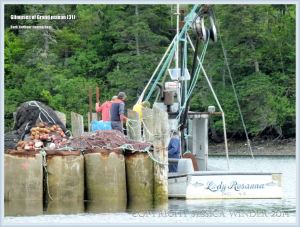 Fishermen at Dark Harbour on Grand Manan