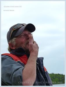 Fisherman at Dark Harbour on Grand manan