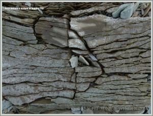 Natural abstract patterns and textures in rocks