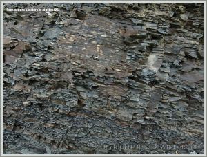 Natural abstract patterns and textures in rocks