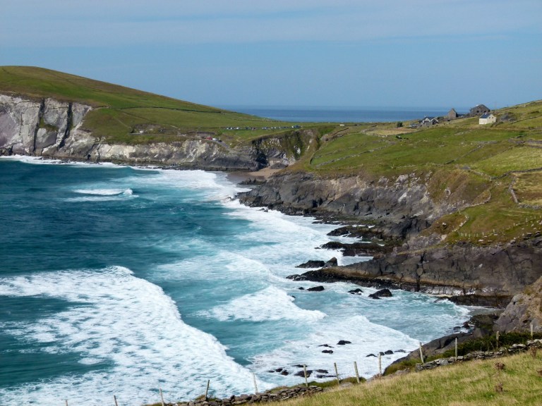 View of Slea Head on the Dingle Peninsula