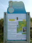 Notice board at Ventry Bay