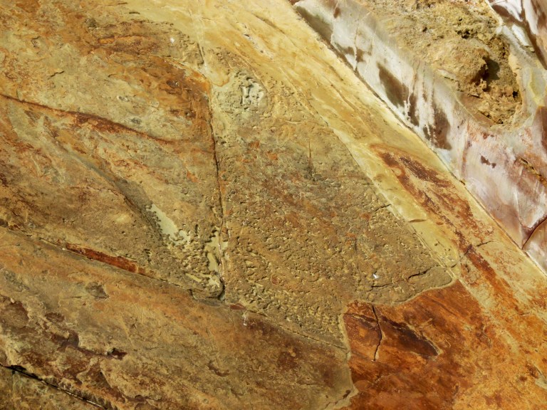Rock colour and texture in Silurian Period silt stones and sandstones from the Drompoint Formation in Dingle