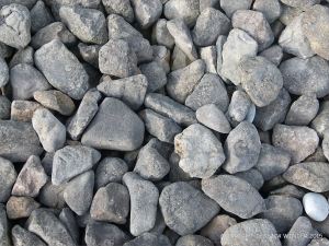 Pebbles of the shingle banks at Pwll Du