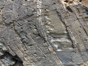 Cornish rock texture and pattern