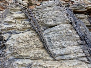 Cornish rock texture and pattern