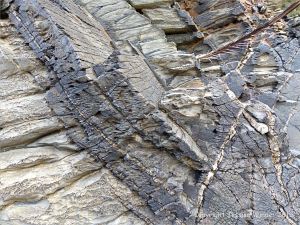 Cornish rock texture and pattern