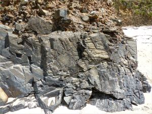 Cornish rock texture and pattern