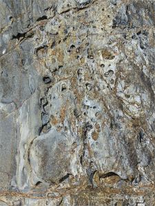 Rocks from Porthmeor Beach at St Ives