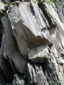 Late Carboniferous Period rocks of the Mabou Group near Cape Enrage