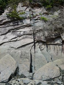 Late Carboniferous Period rocks of the Mabou Group near Cape Enrage