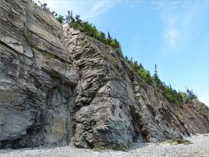 The cliffs at Cape Enrage