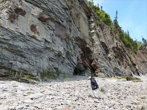 The cliffs at Cape Enrage