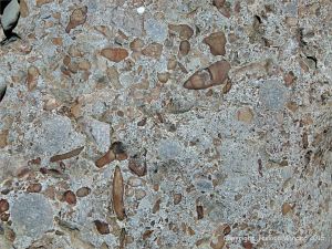 Natural texture and pattern in rocks at Cape Enrage