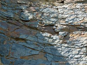 Natural texture and pattern in rocks at Cape Enrage