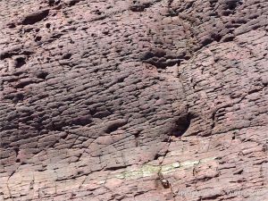 Colour, texture, and pattern in Old Red Sandstone strata in South Wales
