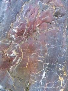 Natural abstract rock patterns from Three Cliffs Bay
