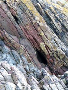 Rock pattern and texture in Carboniferous Limestone