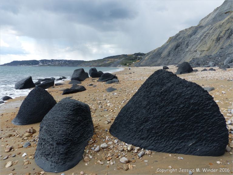 Beach Boulders at Charmouth Beach (East) 3